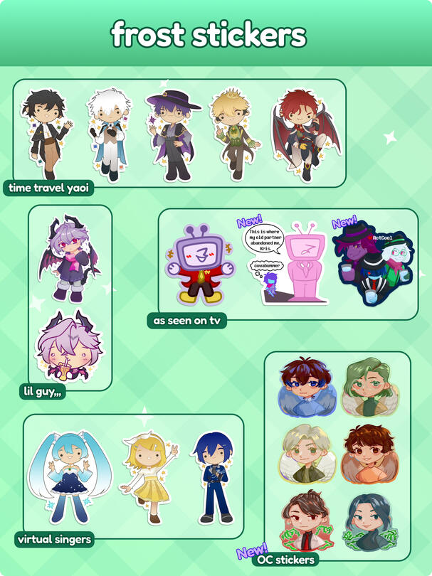 Frost Stickers