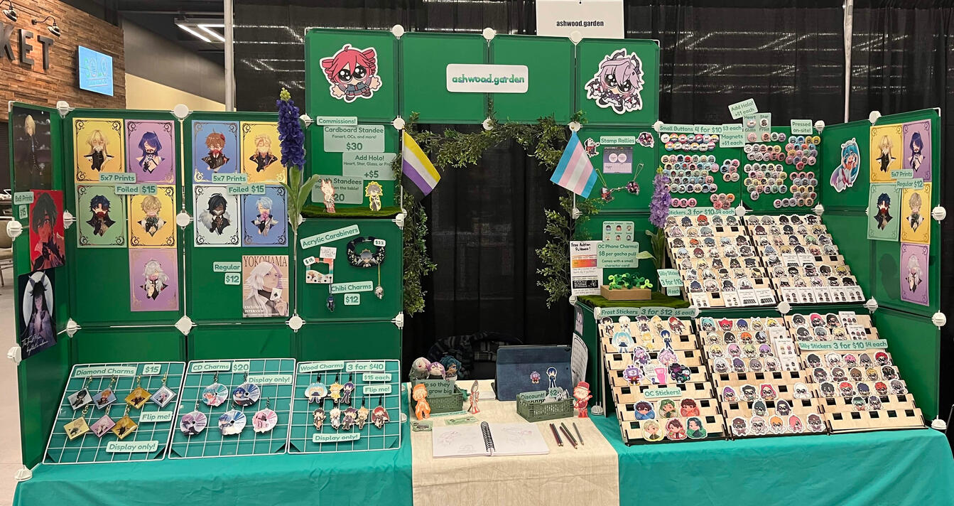 booth display for sakuracon 2026