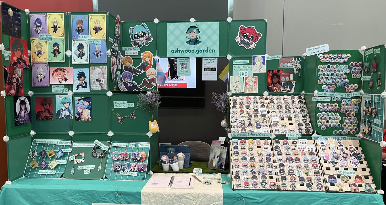 booth display for anime ohio 2026