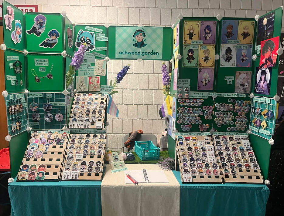 booth display for anime park 2026